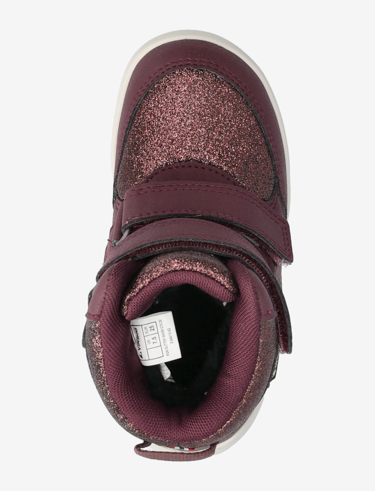 Viking - Fun Glitter Warm GTX 2V - skór - plum - 3