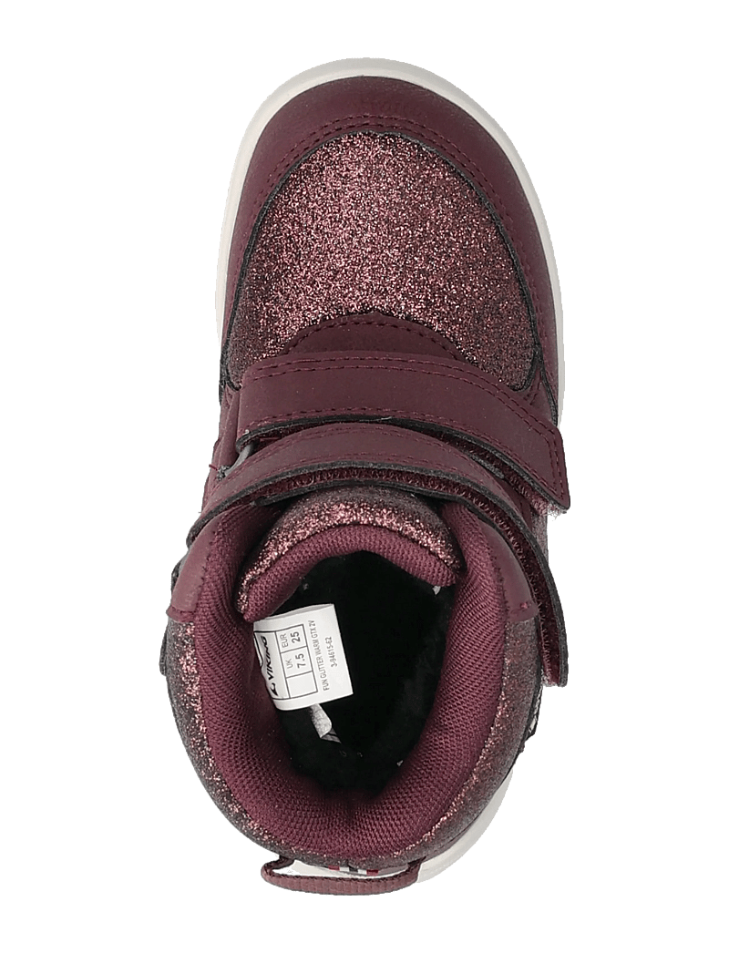 Viking - Fun Glitter Warm GTX 2V - skór - plum - 3