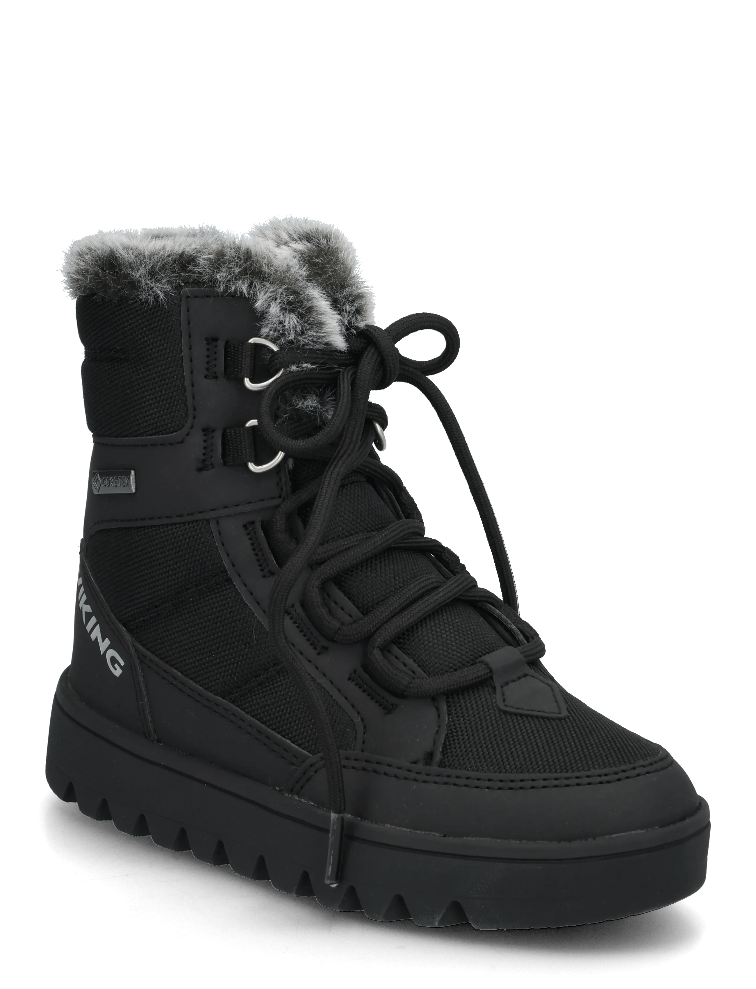 Viking Fleek Warm GTX Zip - Vis alt - BLACK/BLACK / black