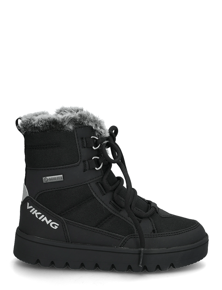 Viking - Fleek Warm GTX Zip - sko - black/black - 2