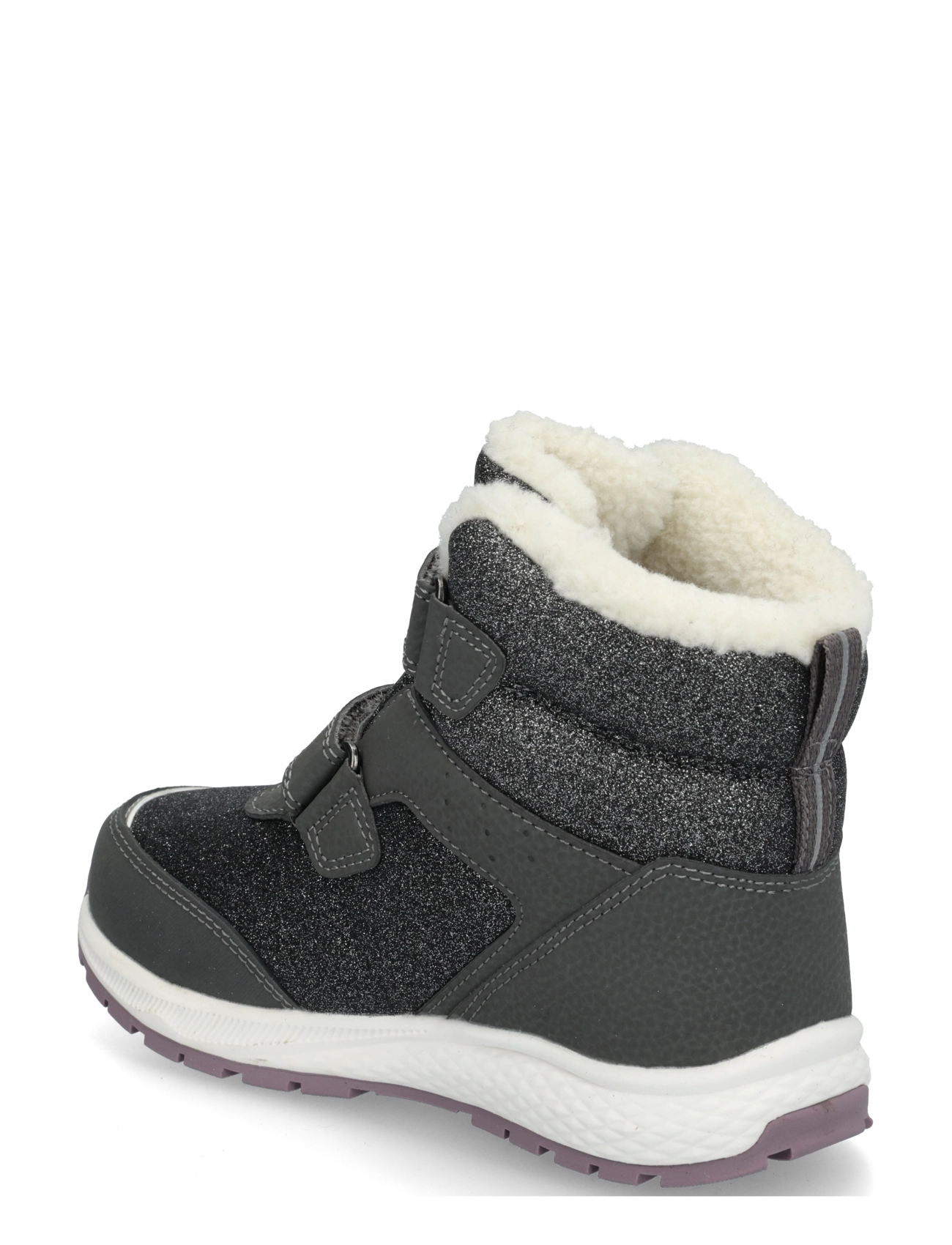 Viking - Equip Glitter Warm WP 2V - shoes - charcoal/dusty pink - 1