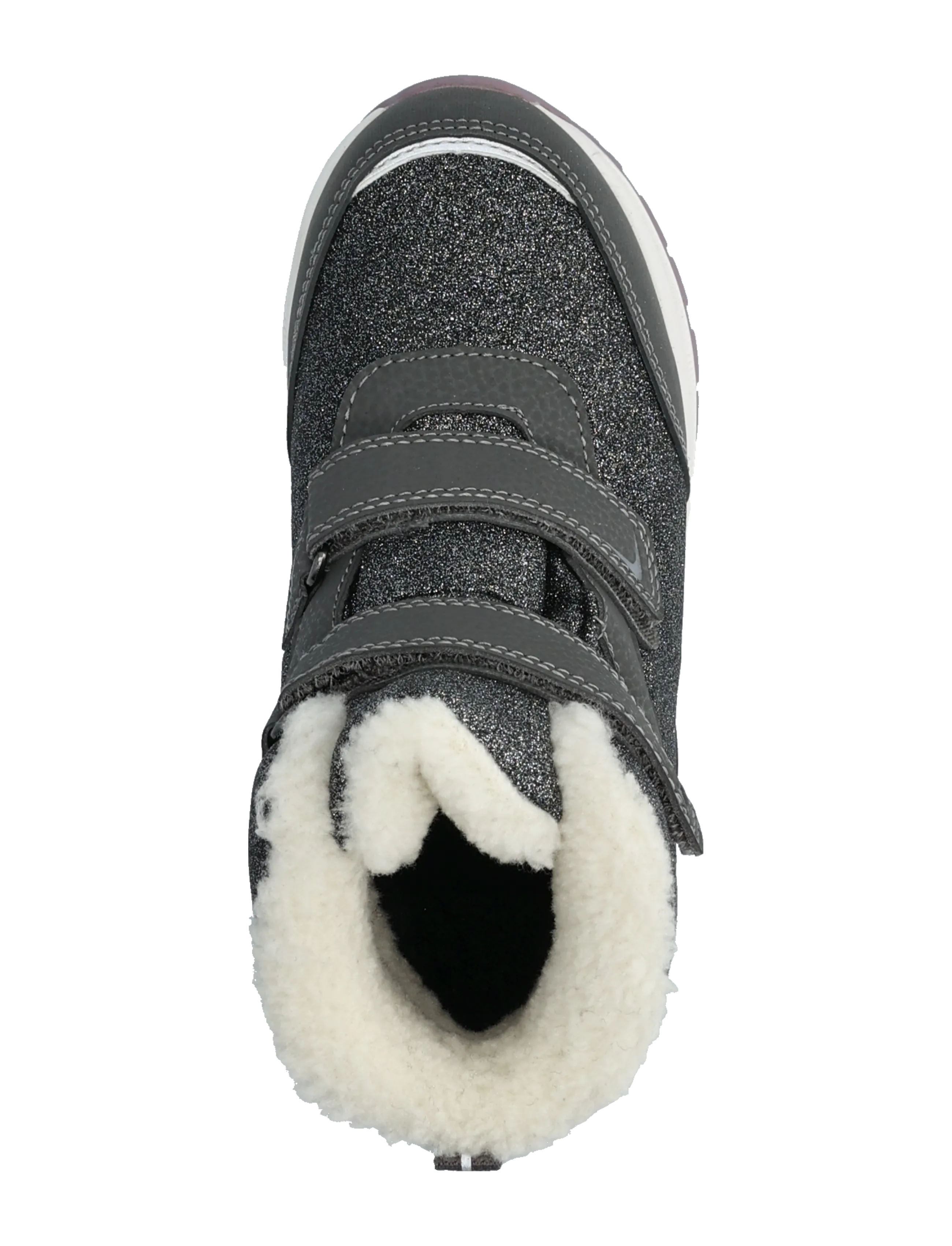 Viking - Equip Glitter Warm WP 2V - sügisene kokkuhoid - charcoal/dusty pink - 3