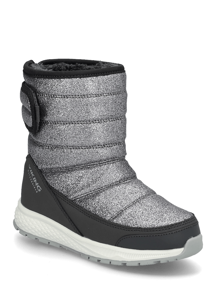Viking - Equip Glitter Warm WP Pull on - schuhe - dark grey - 0