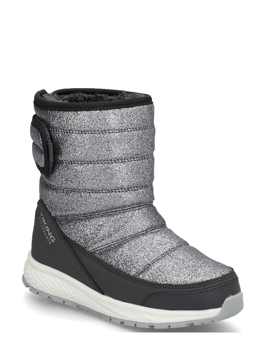 Viking - Equip Glitter Warm WP Pull-on - sko - dark grey - 0