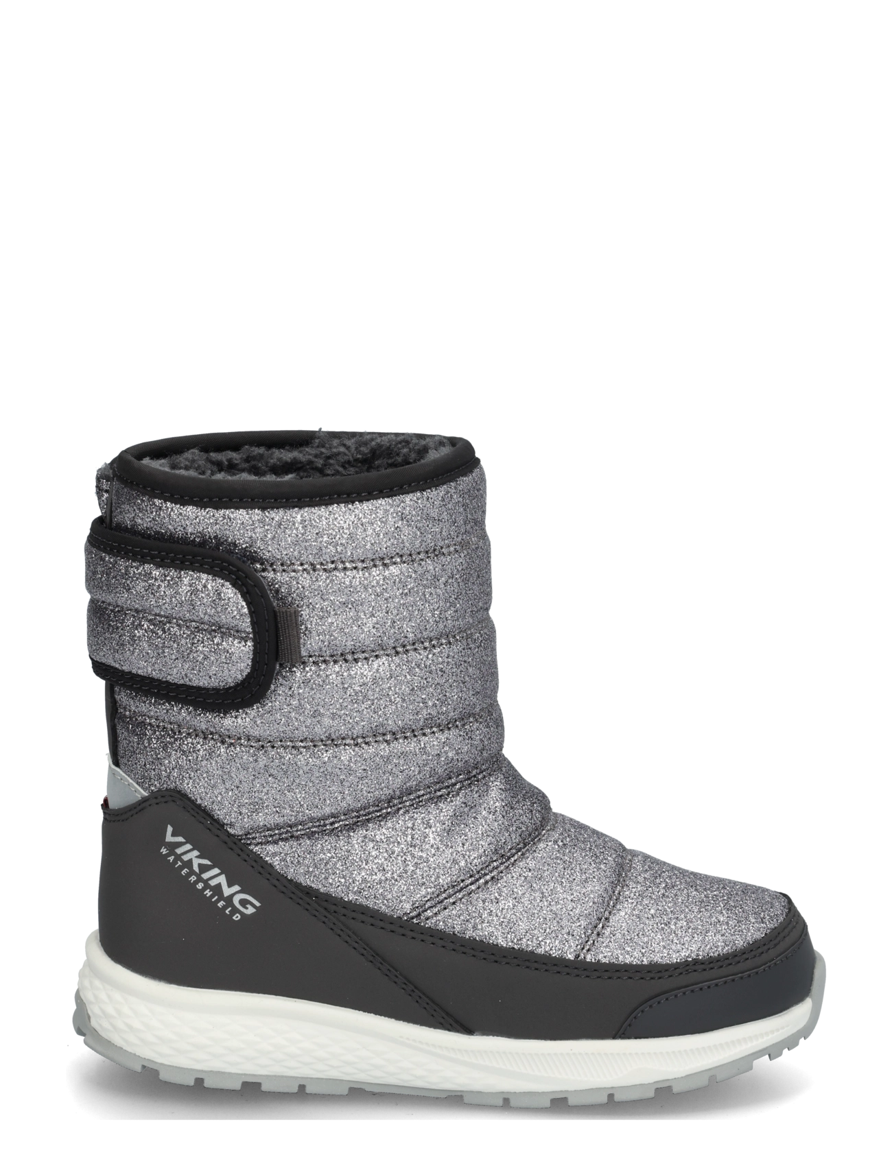 Viking - Equip Glitter Warm WP Pull-on - sko - dark grey - 2