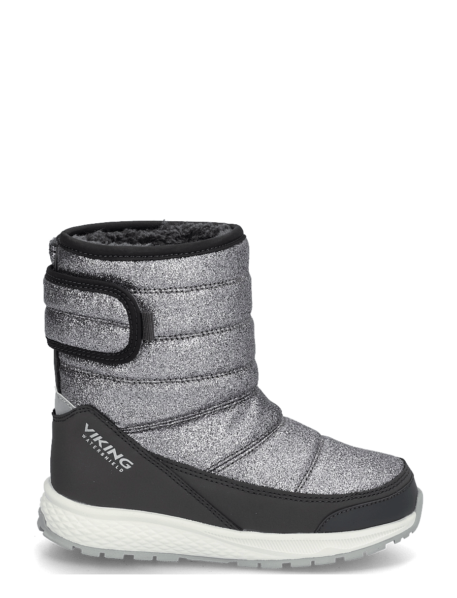 Viking - Equip Glitter Warm WP Pull-on - sko - dark grey - 2