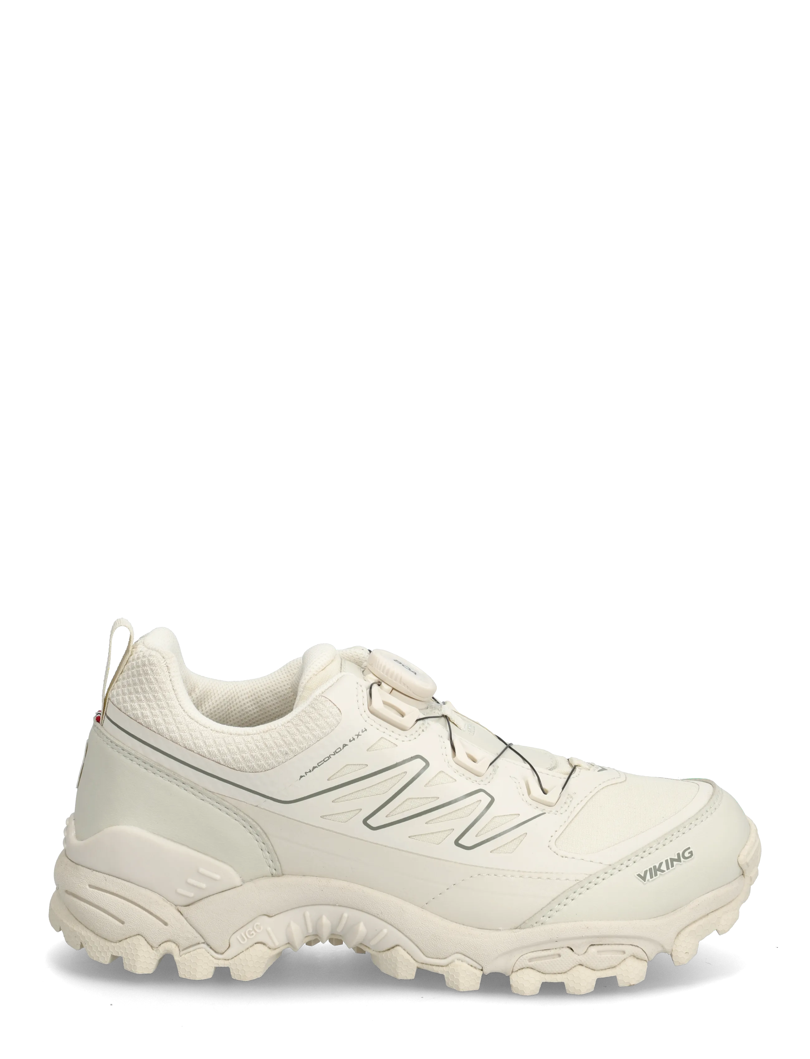 Viking - Anaconda 4x4 Low WP BOA - vandringsskor - cream - 1