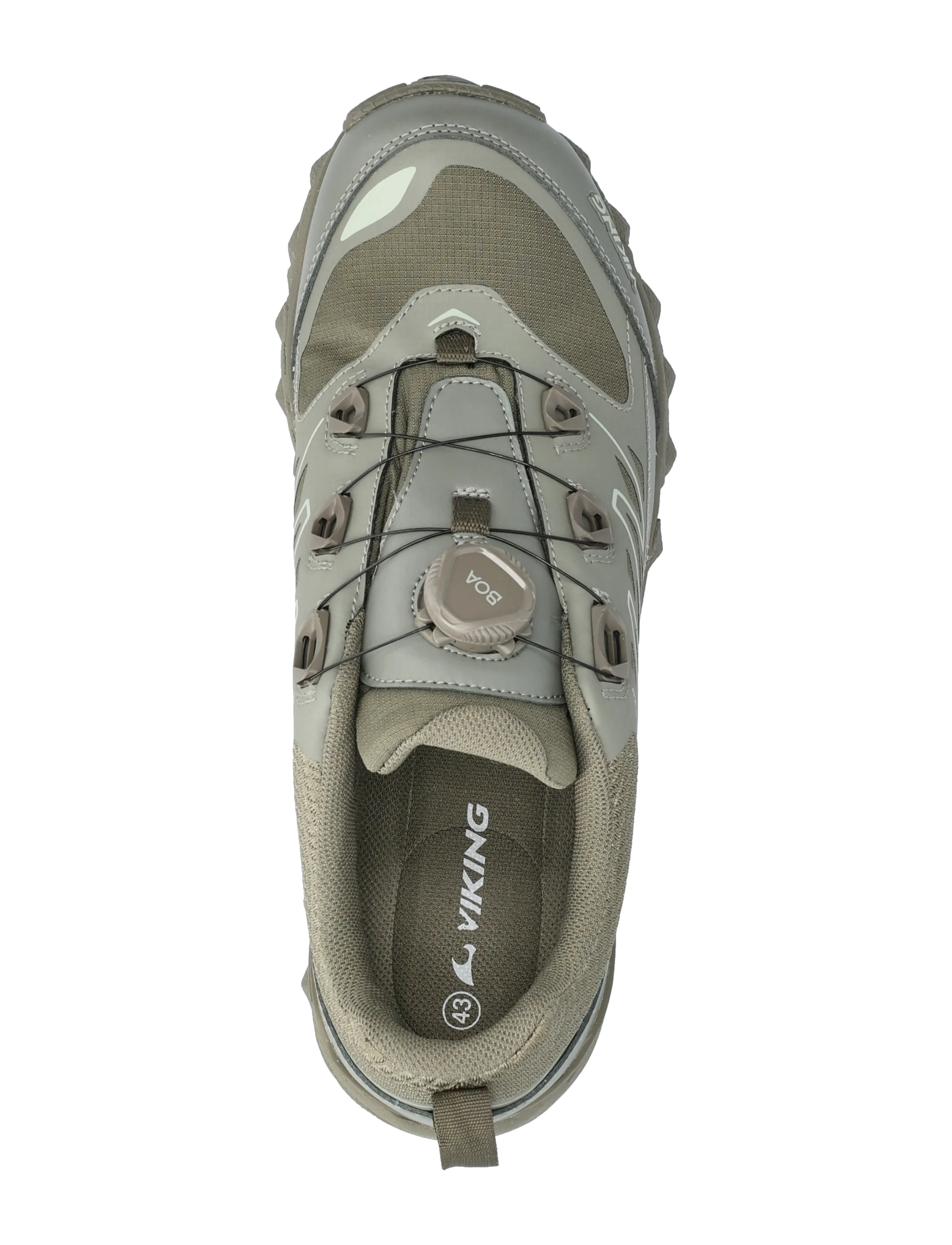 Viking - Anaconda 4x4 Low WP BOA - wanderschuhe - olive - 3
