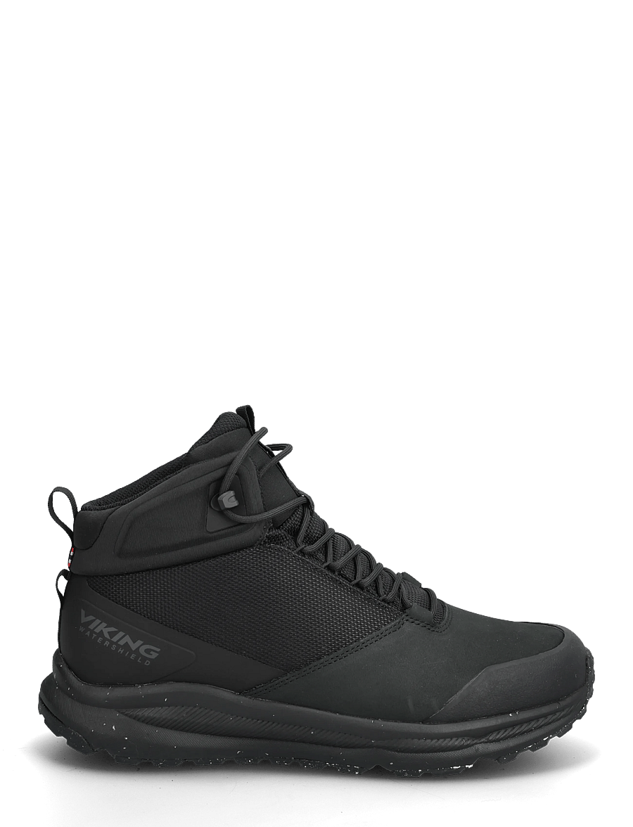 Viking - City Explorer Mid Fleece WP M - vandringsskor - black - 1