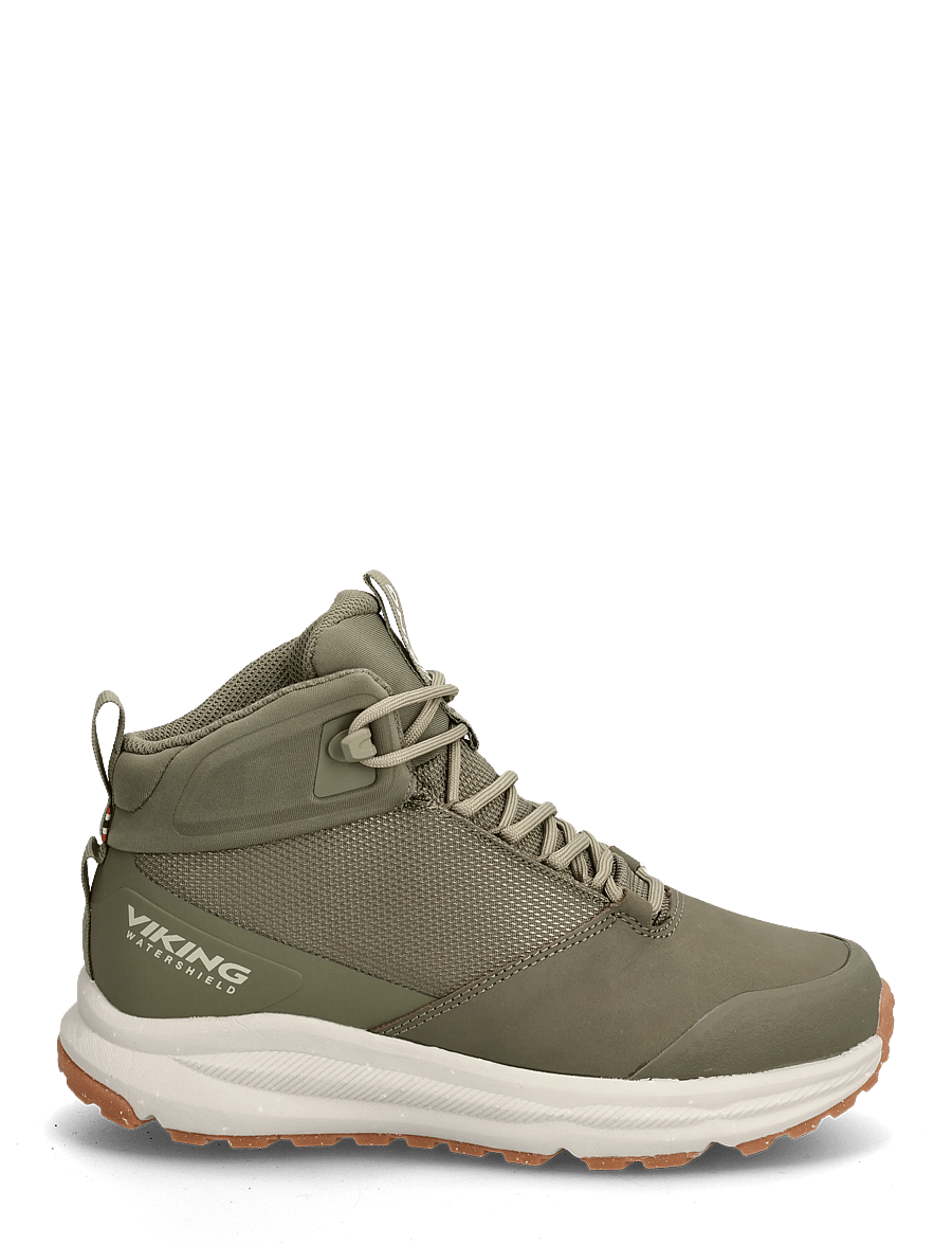 Viking - City Explorer Mid Fleece WP W - vandringsskor - olive - 1
