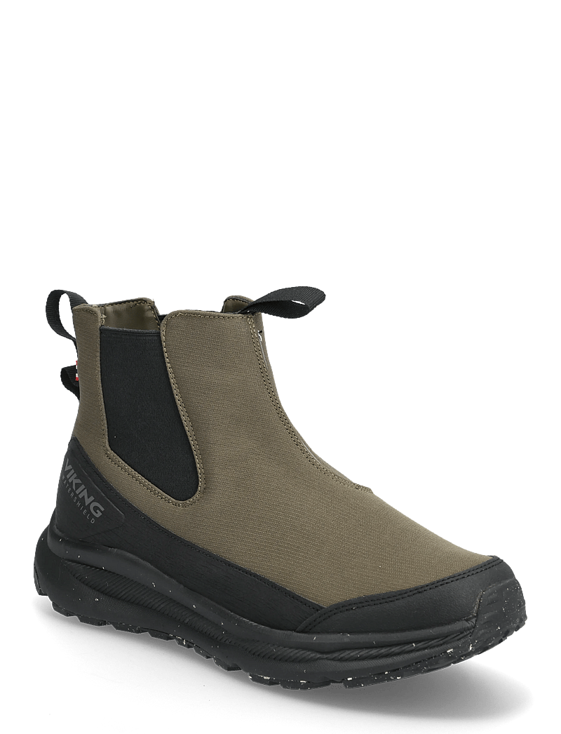 Viking - City Chelsea Fleece WP M - vandringsskor - olive - 0
