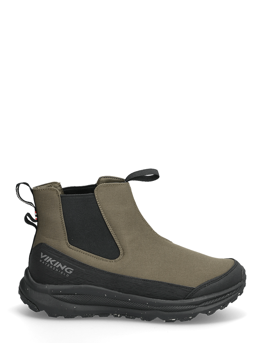 Viking - City Chelsea Fleece WP M - talvikengät - olive - 1