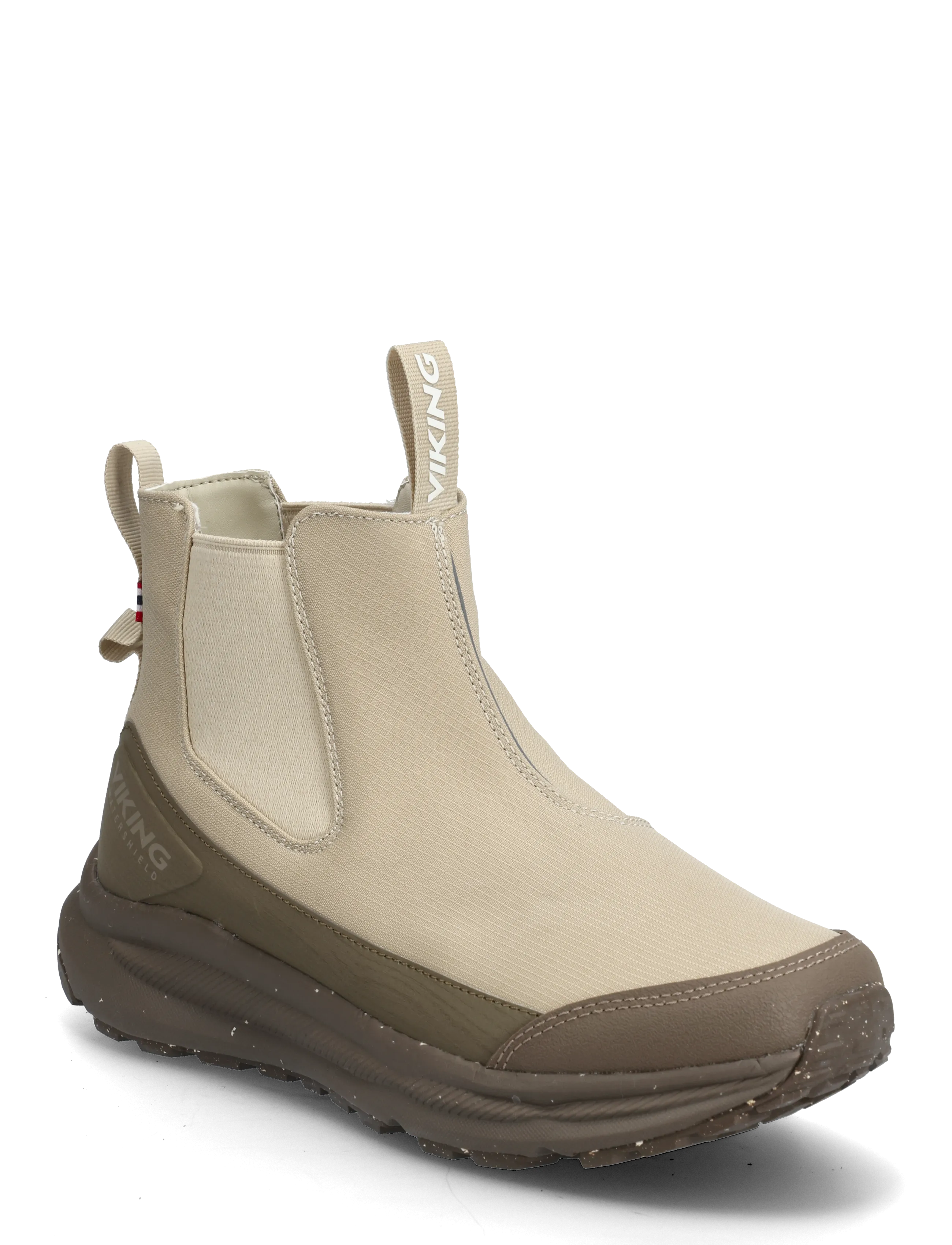 Viking City Chelsea Fleece WP W - Wanderschuhe - CEMENT / cream
