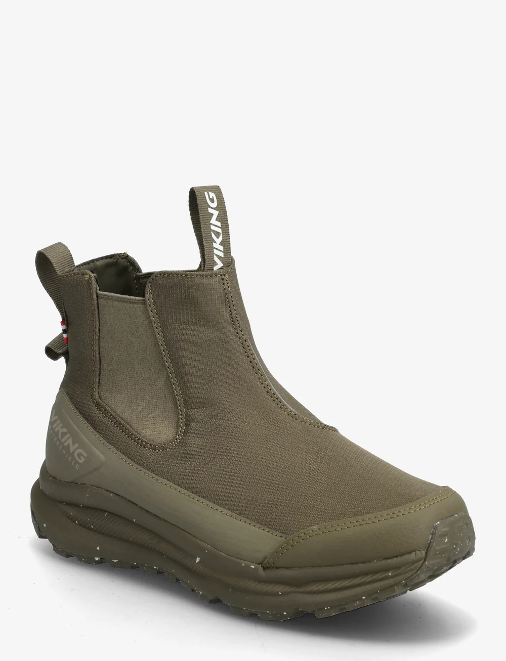 Viking - City Chelsea Fleece WP W - wanderschuhe - olive - 0