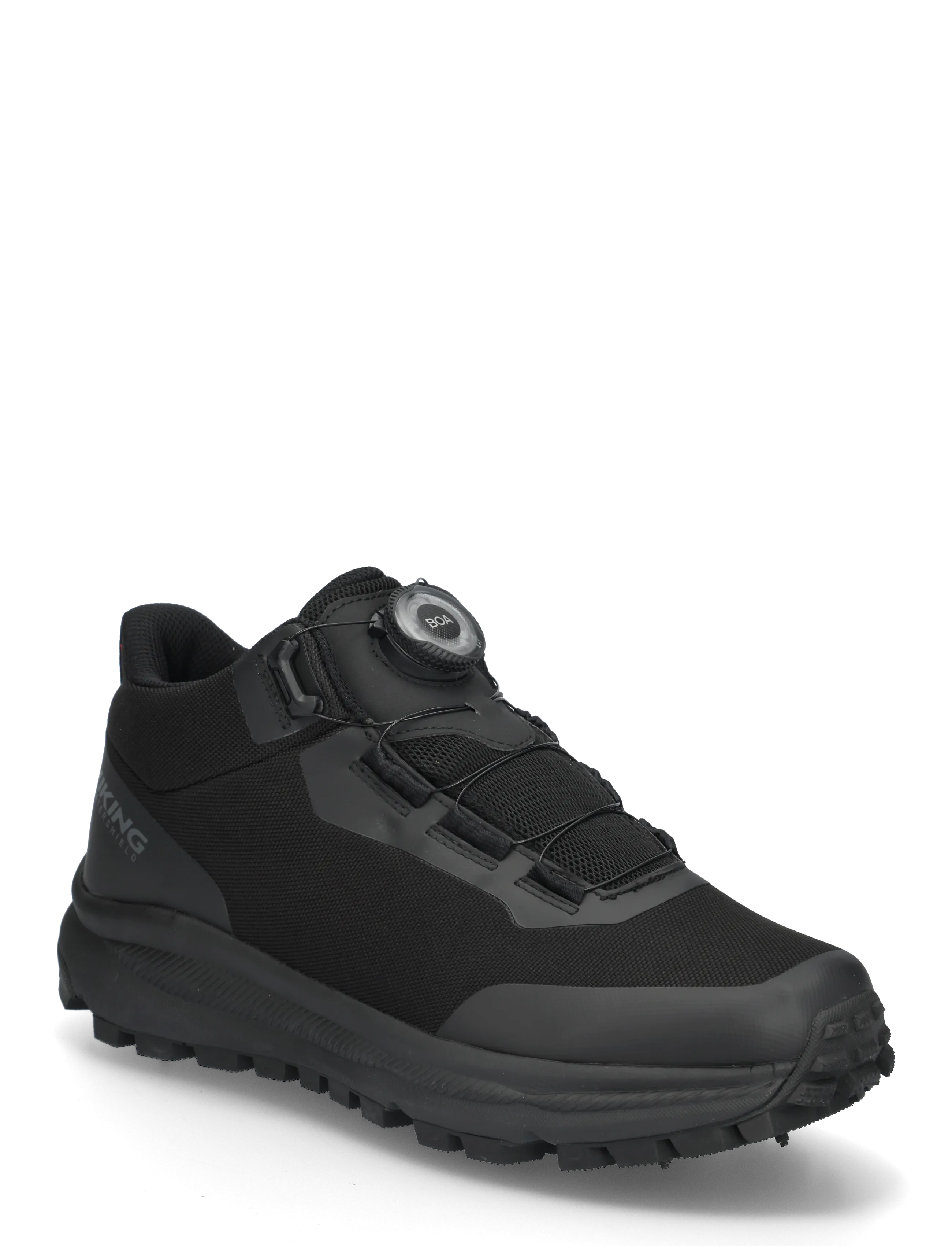 Viking Stride Mid Spike Warm BOA WP M - Shoes - BLACK / black