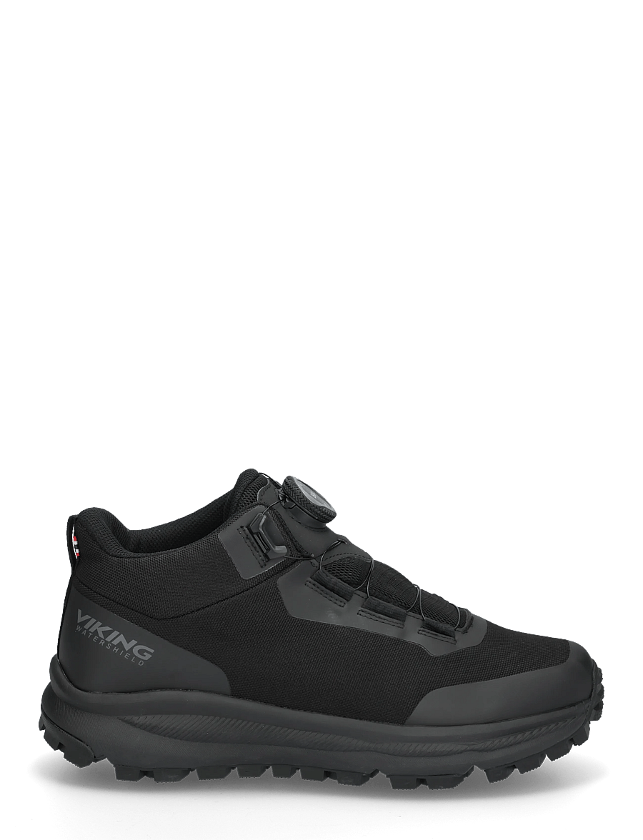 Viking - Stride Mid Spike Warm BOA WP M - wanderschuhe - black - 2