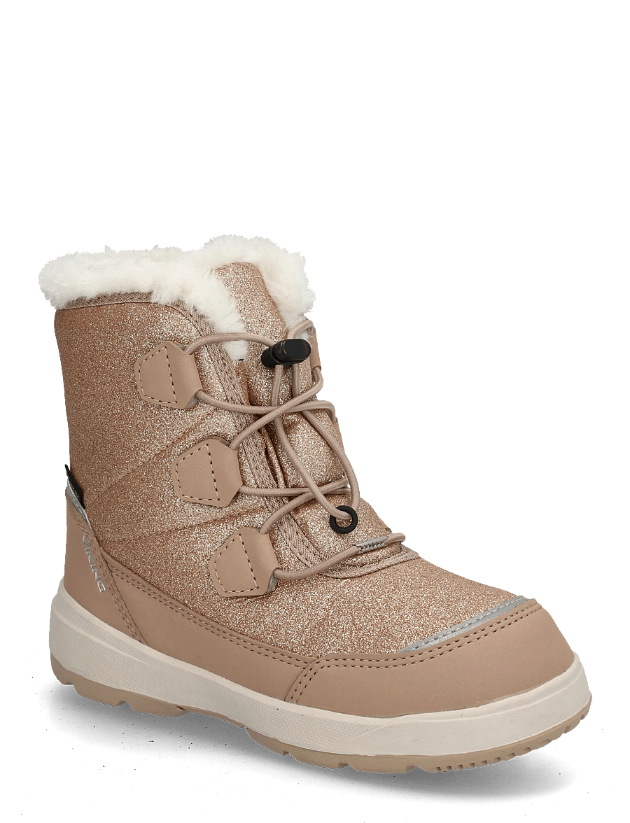 Viking - Toasty Glitter Warm GTX Zip - schuhe - beige - 0