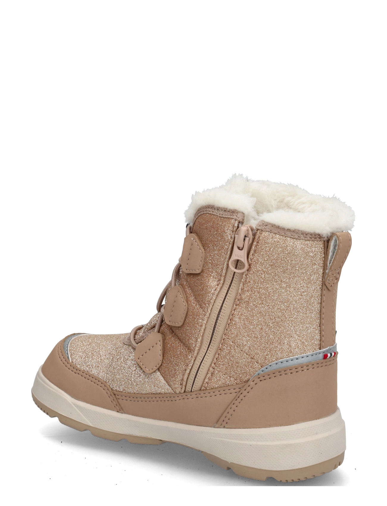 Viking - Toasty Glitter Warm GTX Zip - skor - beige - 1