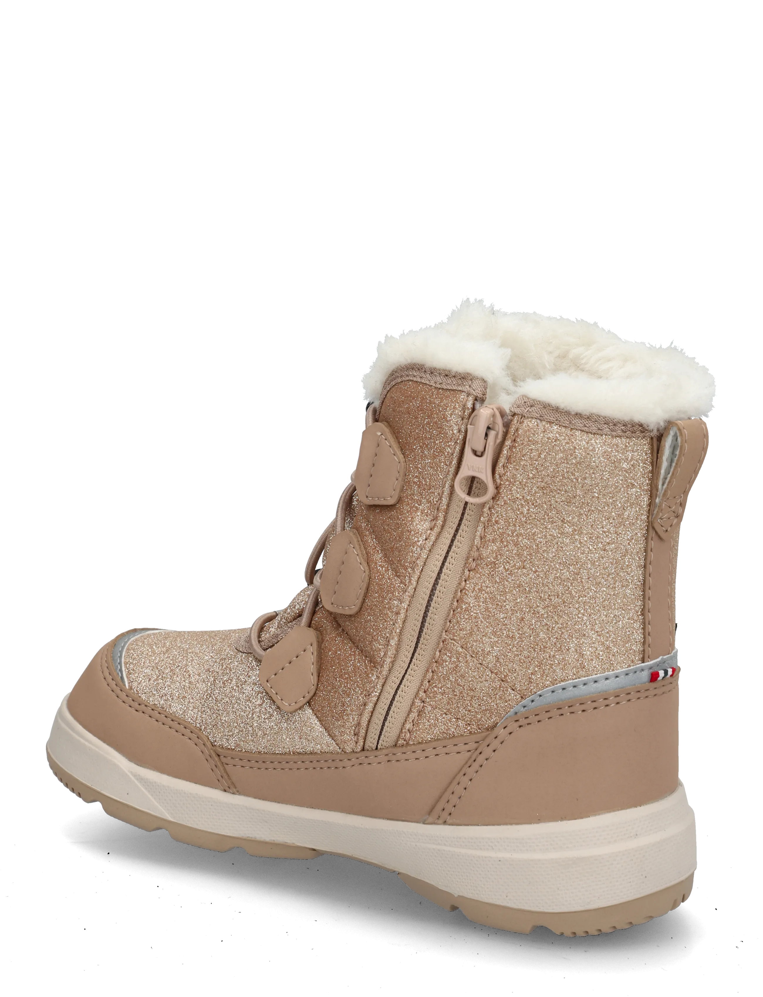 Viking - Toasty Glitter Warm GTX Zip - schuhe - beige - 1