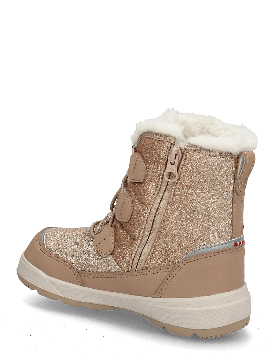Viking - Toasty Glitter Warm GTX Zip - schuhe - beige - 1