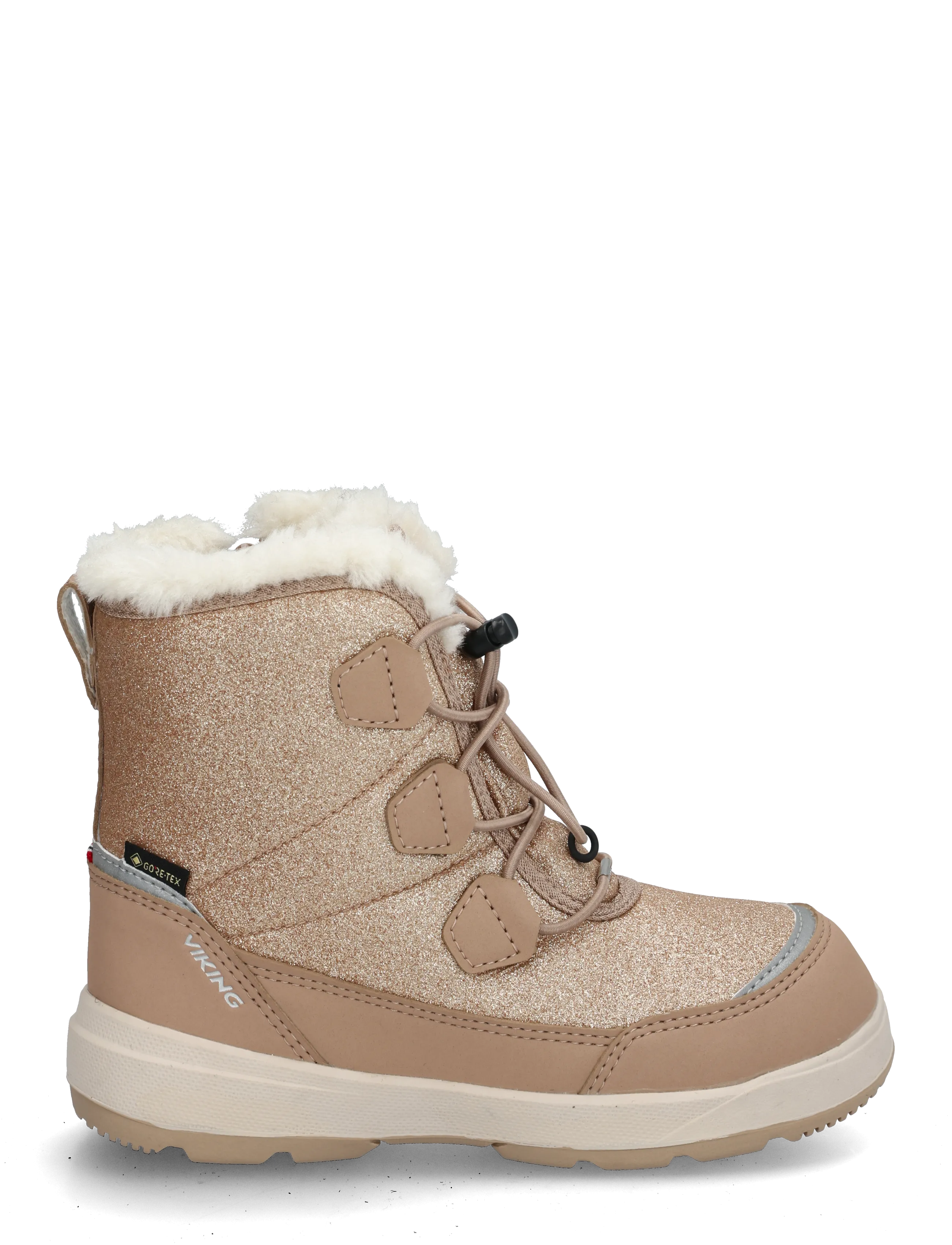 Viking - Toasty Glitter Warm GTX Zip - schuhe - beige - 2