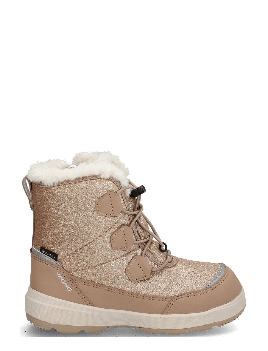 Viking - Toasty Glitter Warm GTX Zip - skor - beige - 2