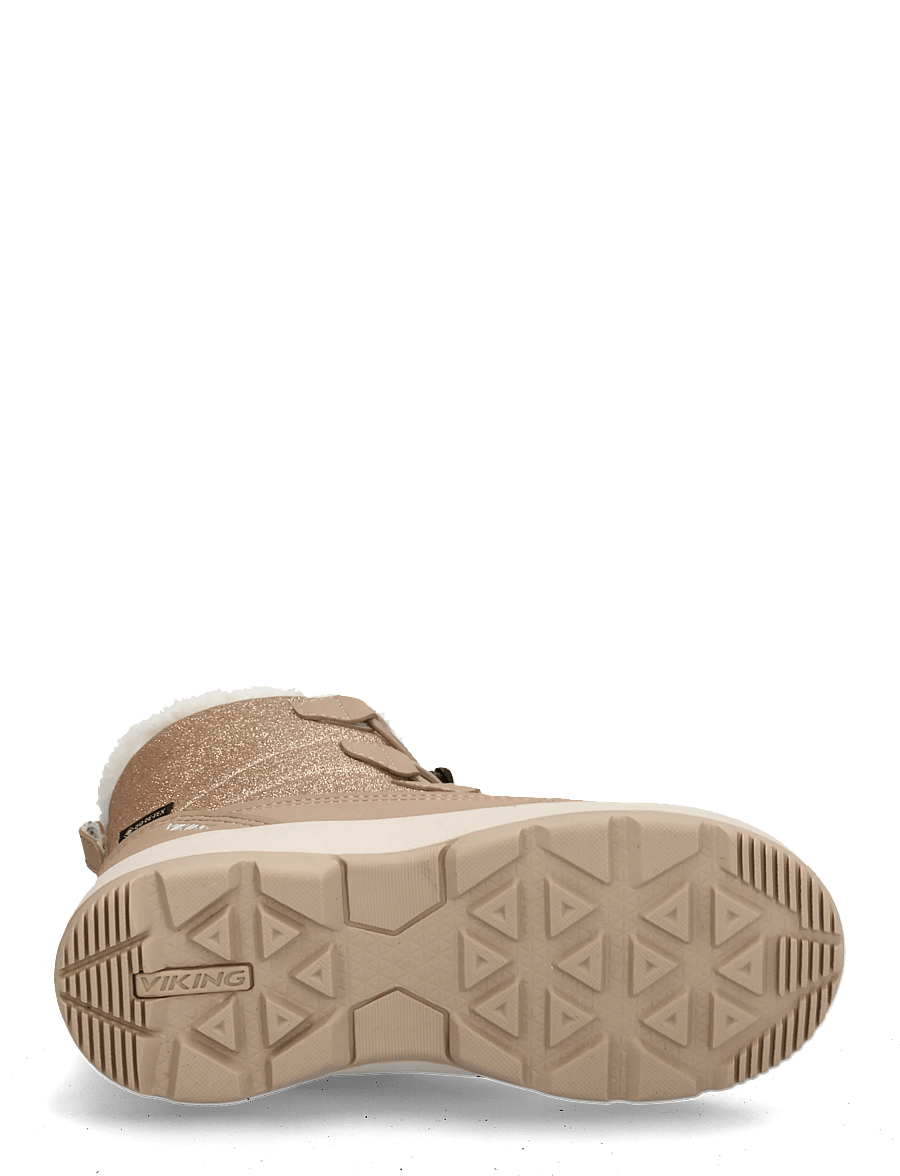 Viking - Toasty Glitter Warm GTX Zip - schuhe - beige - 4