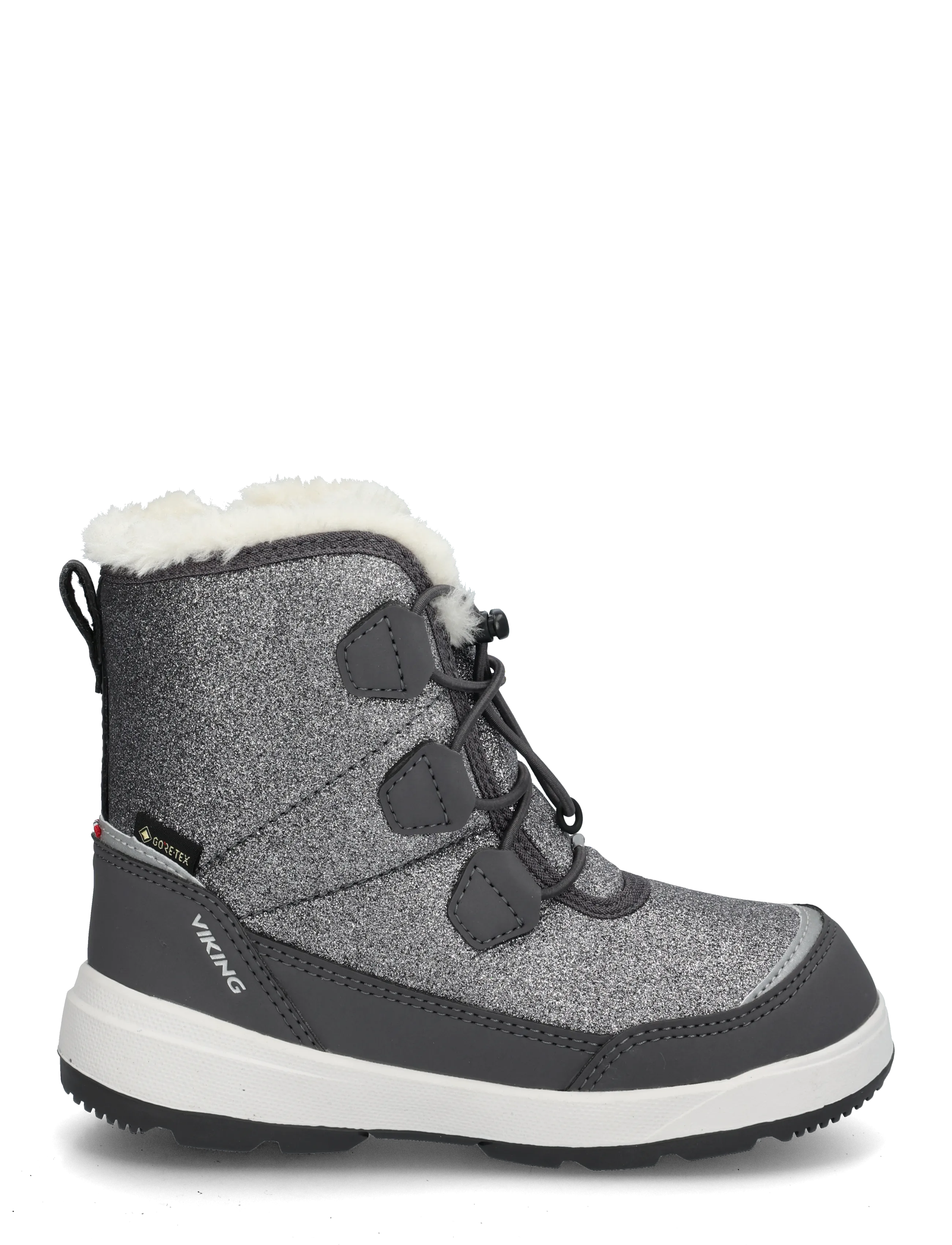 Viking - Toasty Glitter Warm GTX Zip - sko - dark grey - 2