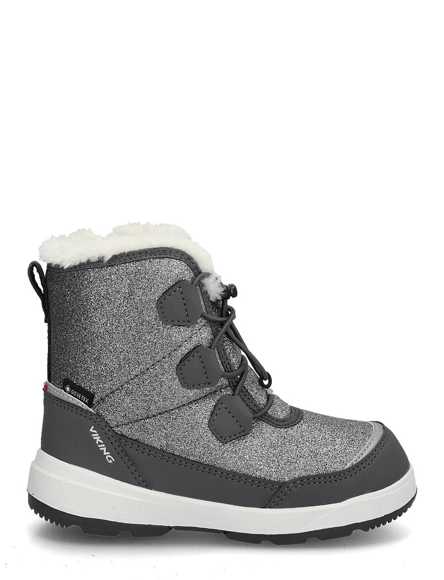Viking - Toasty Glitter Warm GTX Zip - sko - dark grey - 2