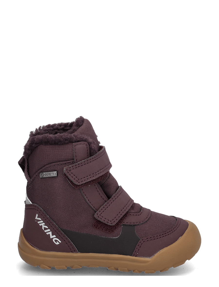 Viking - Spruce Barefoot Warm GTX 2V - skor - wine - 2