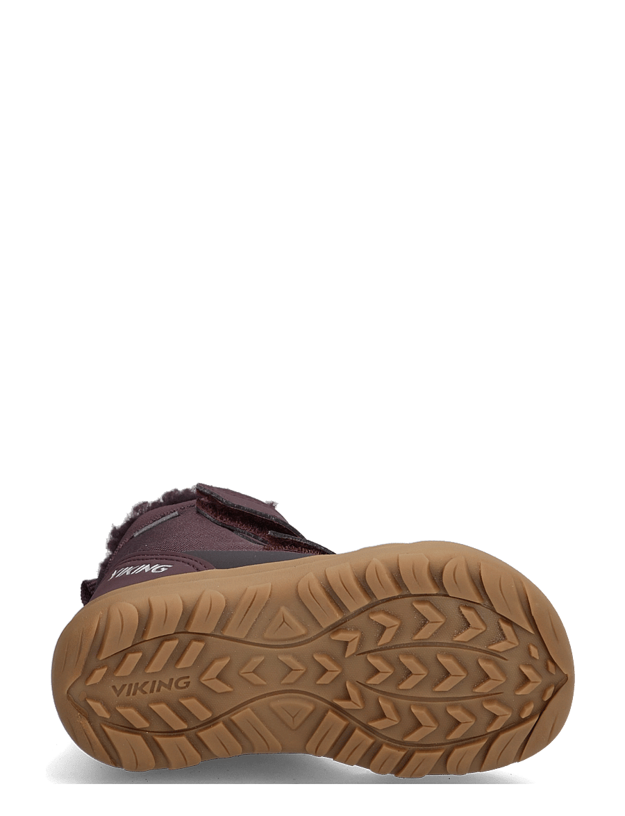 Viking - Spruce Barefoot Warm GTX 2V - skor - wine - 4