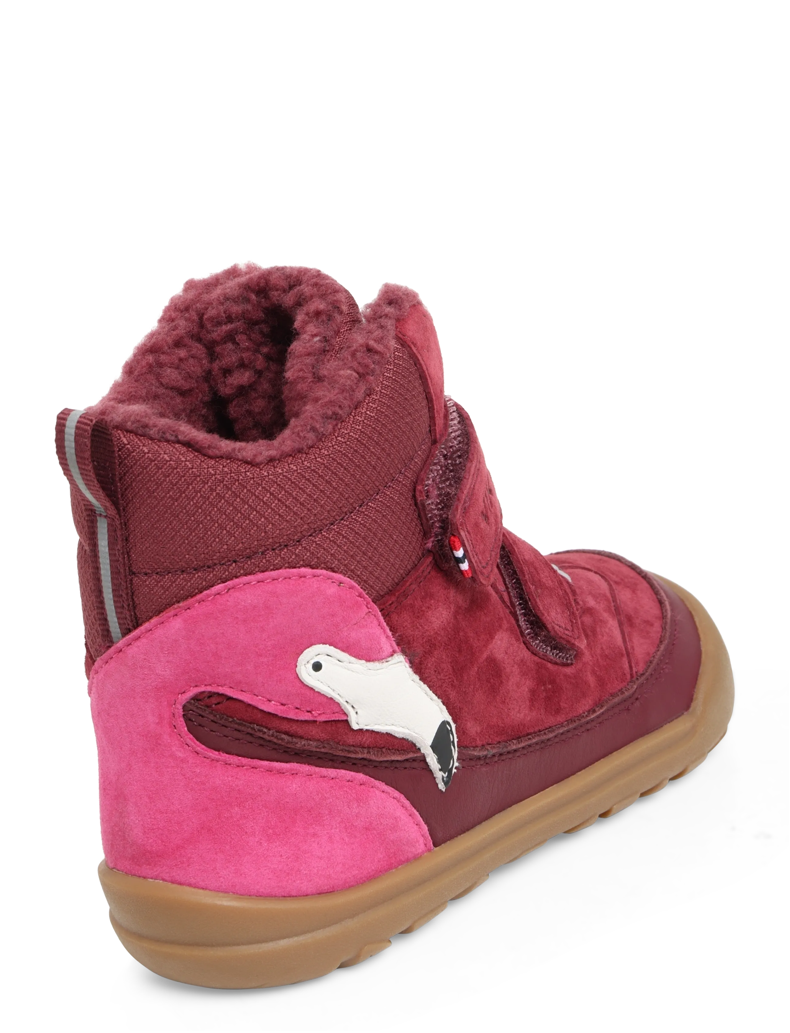 Viking - Alv Barefoot Paw Warm WP 2V - sko - burgundy - 1
