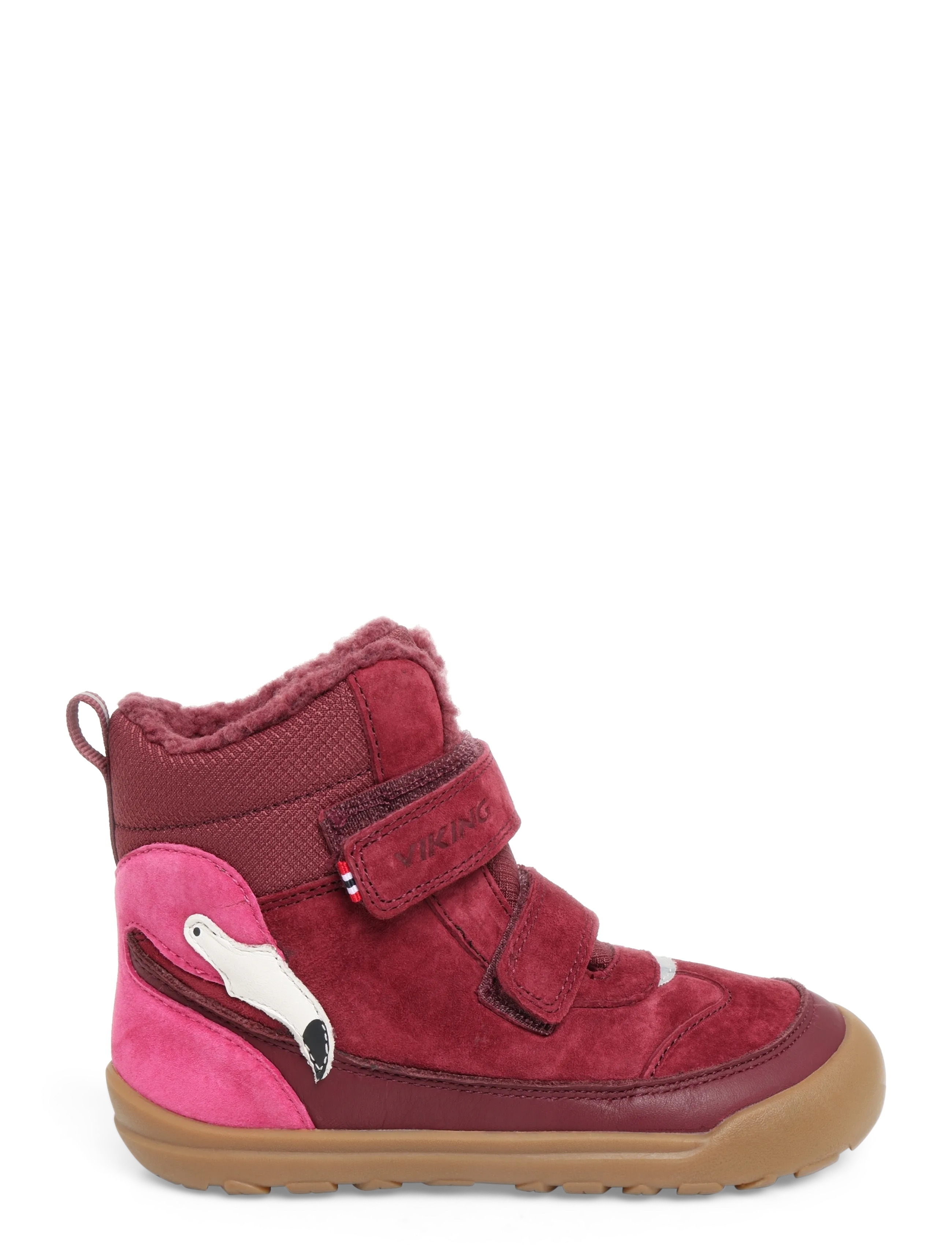 Viking - Alv Barefoot Paw Warm WP 2V - sko - burgundy - 2