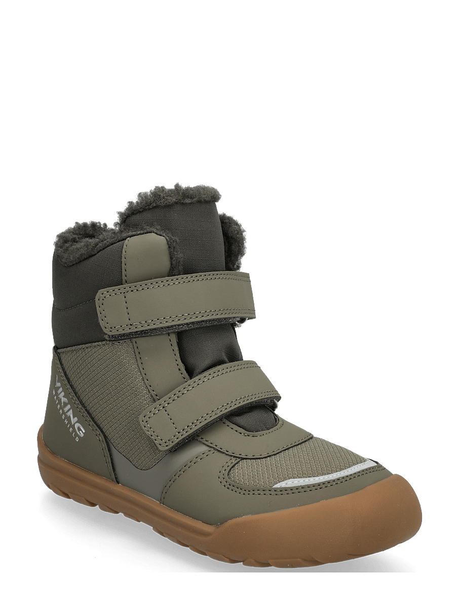 Viking - Rowan Barefoot Warm WP 2V - schuhe - olive - 0