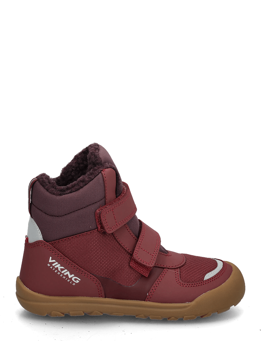 Viking - Rowan Barefoot Warm WP 2V - barfotaskor - wine - 2