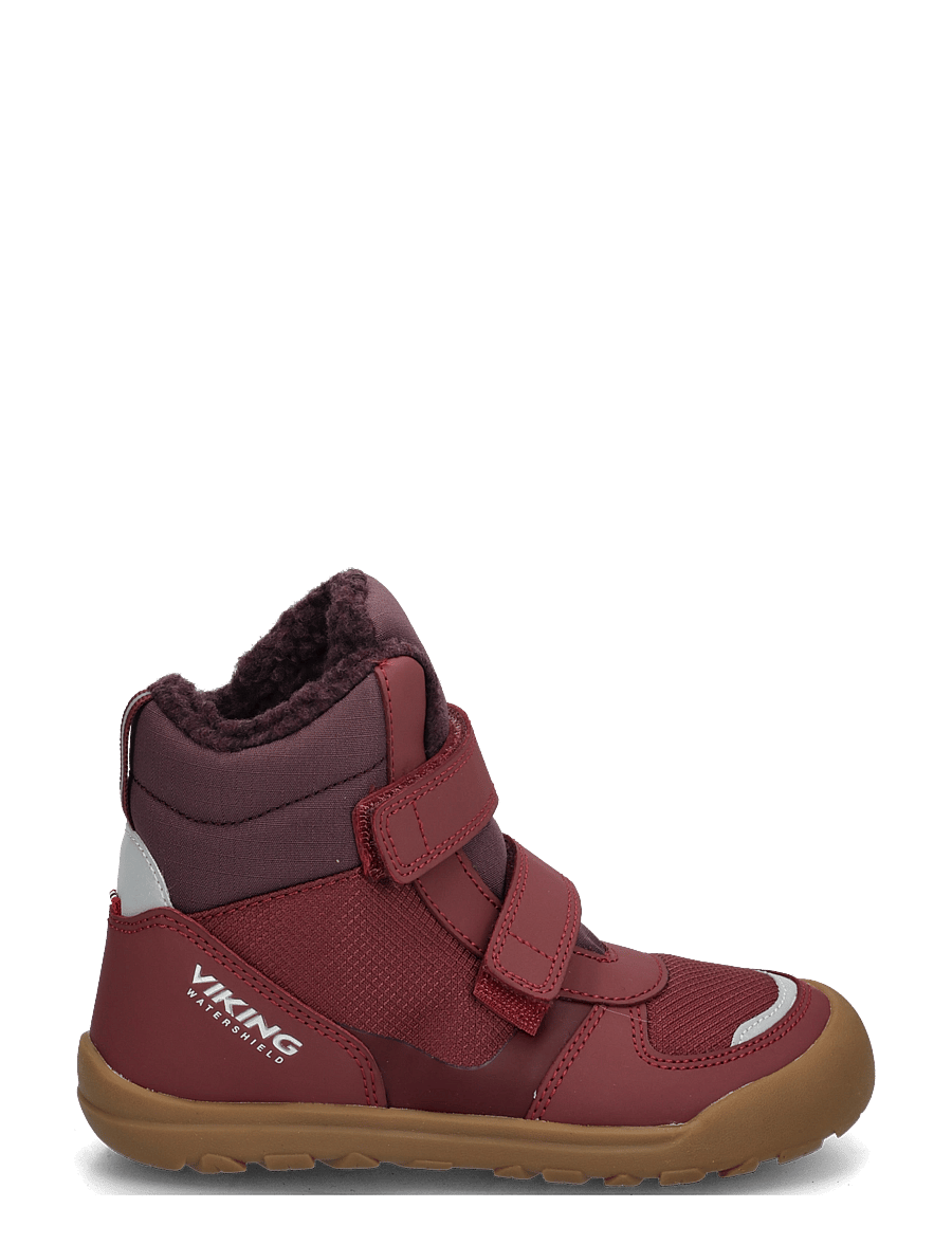 Viking - Rowan Barefoot Warm WP 2V - skor - wine - 2