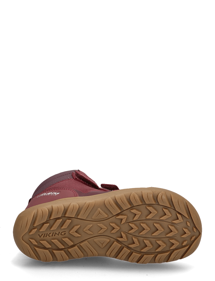 Viking - Rowan Barefoot Warm WP 2V - barfotaskor - wine - 4
