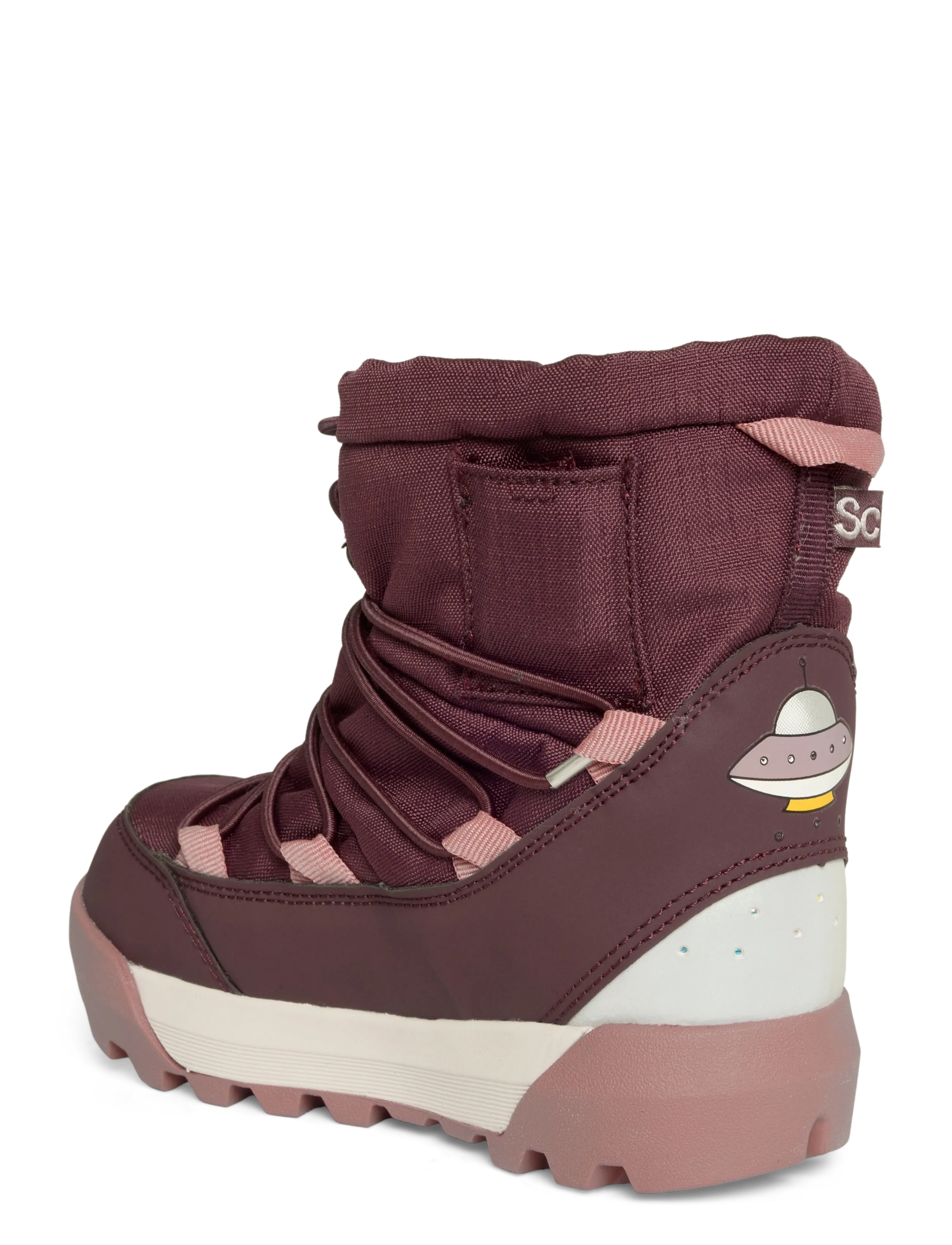 Viking - Spaceship Warm SC WP - vinterstövlar - plum/pink - 1