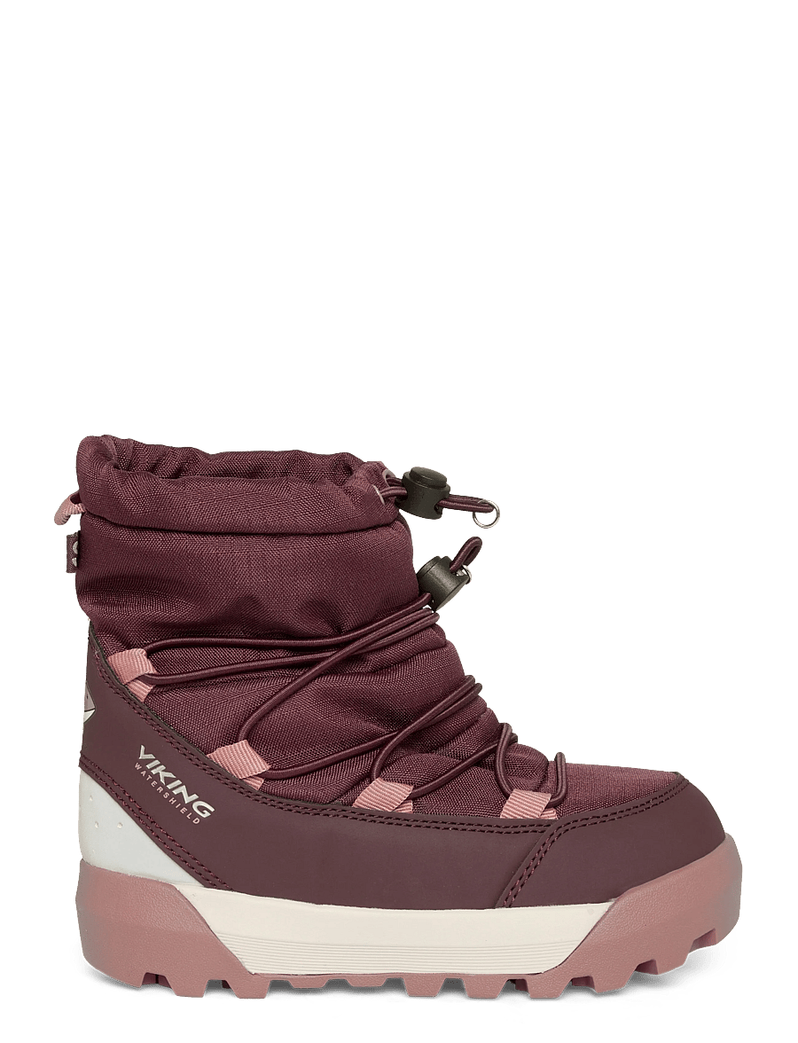 Viking - Spaceship Warm SC WP - vinterstövlar - plum/pink - 2