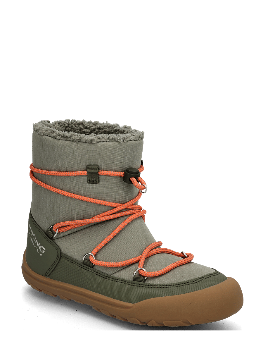 Viking - Birch Barefoot Warm WP Pull-on - schuhe - olive - 0
