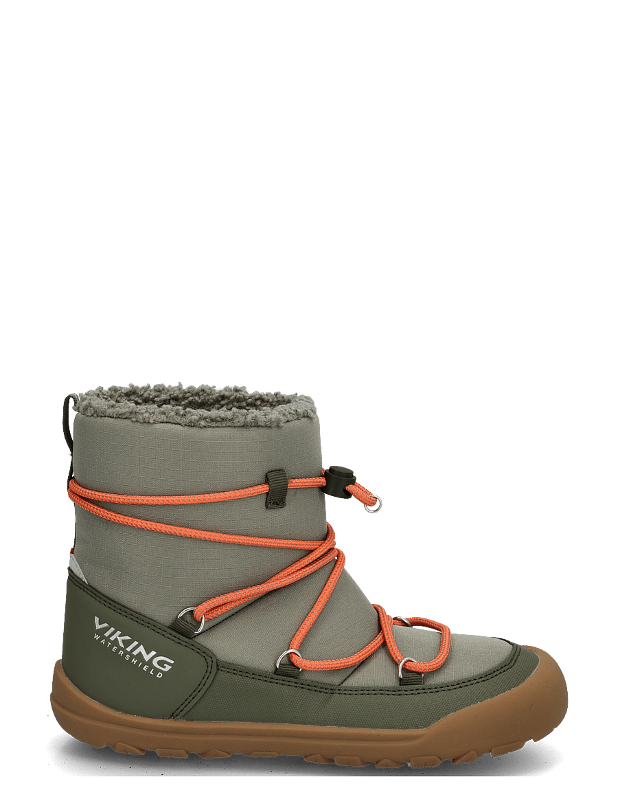 Viking - Birch Barefoot Warm WP Pull-on - sko - olive - 2