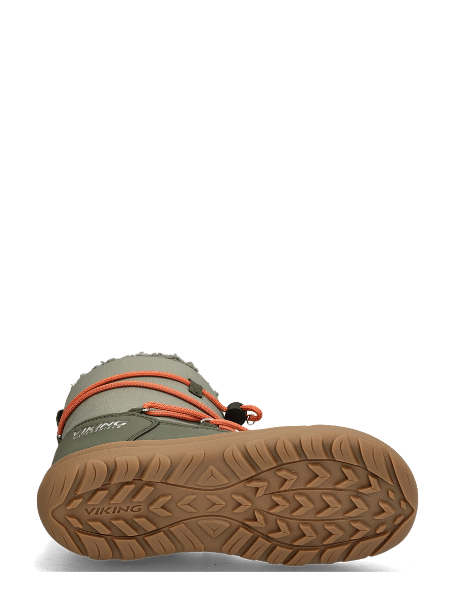 Viking - Birch Barefoot Warm WP Pull-on - sko - olive - 4