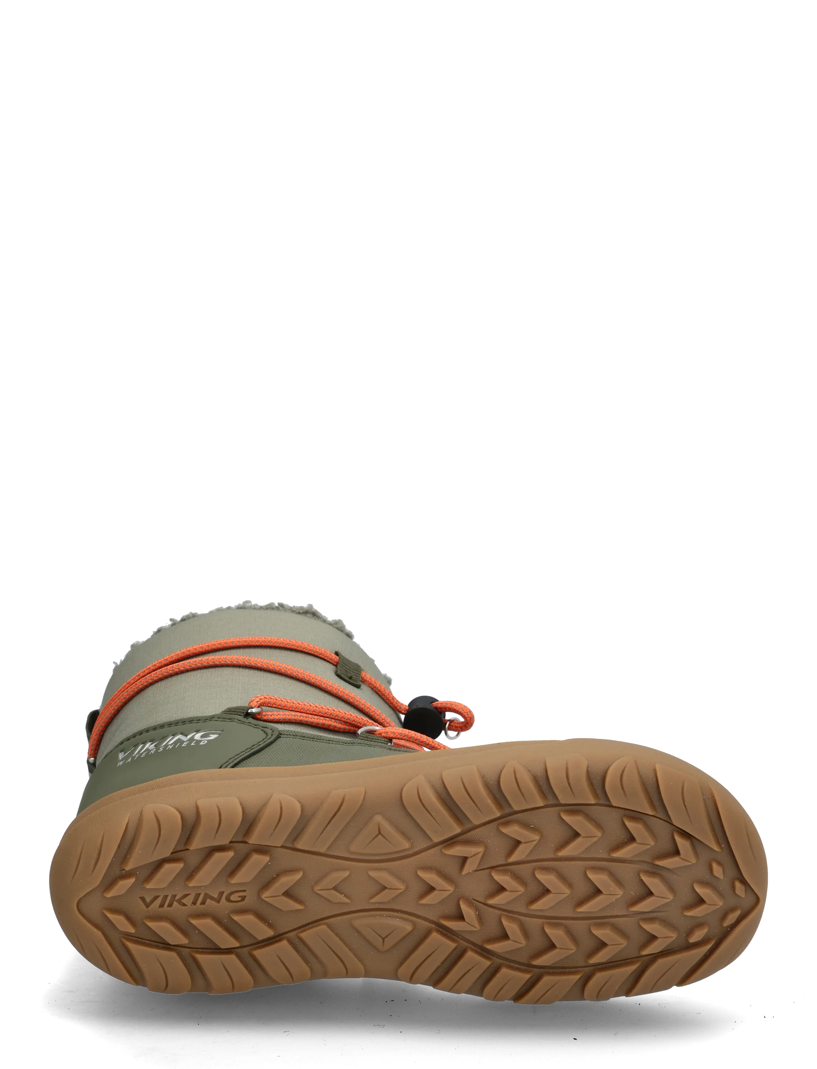 Viking - Birch Barefoot Warm WP Pull-on - baskāju apavi - olive - 4