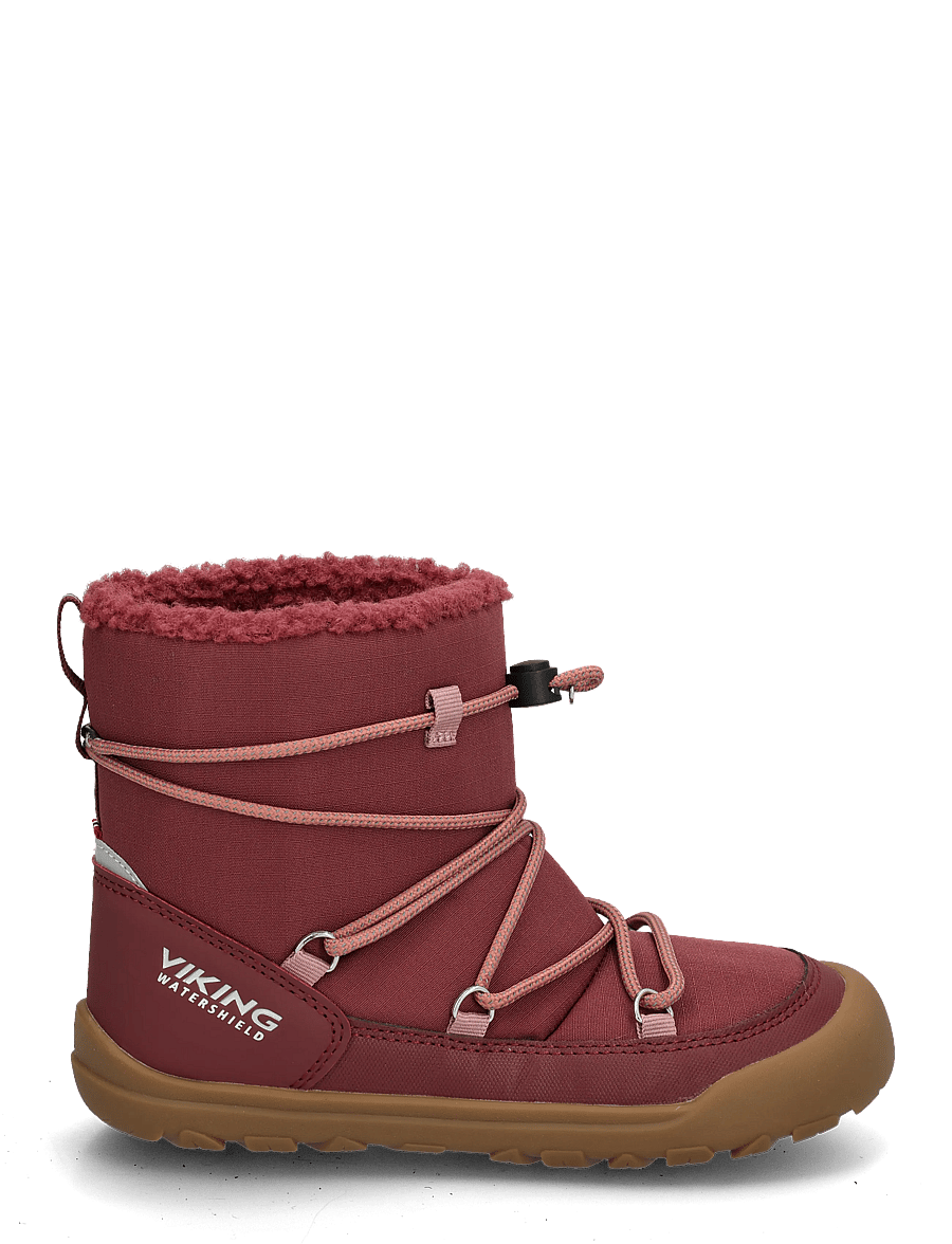 Viking - Birch Barefoot Warm WP Pull-on - barfotaskor - wine - 2