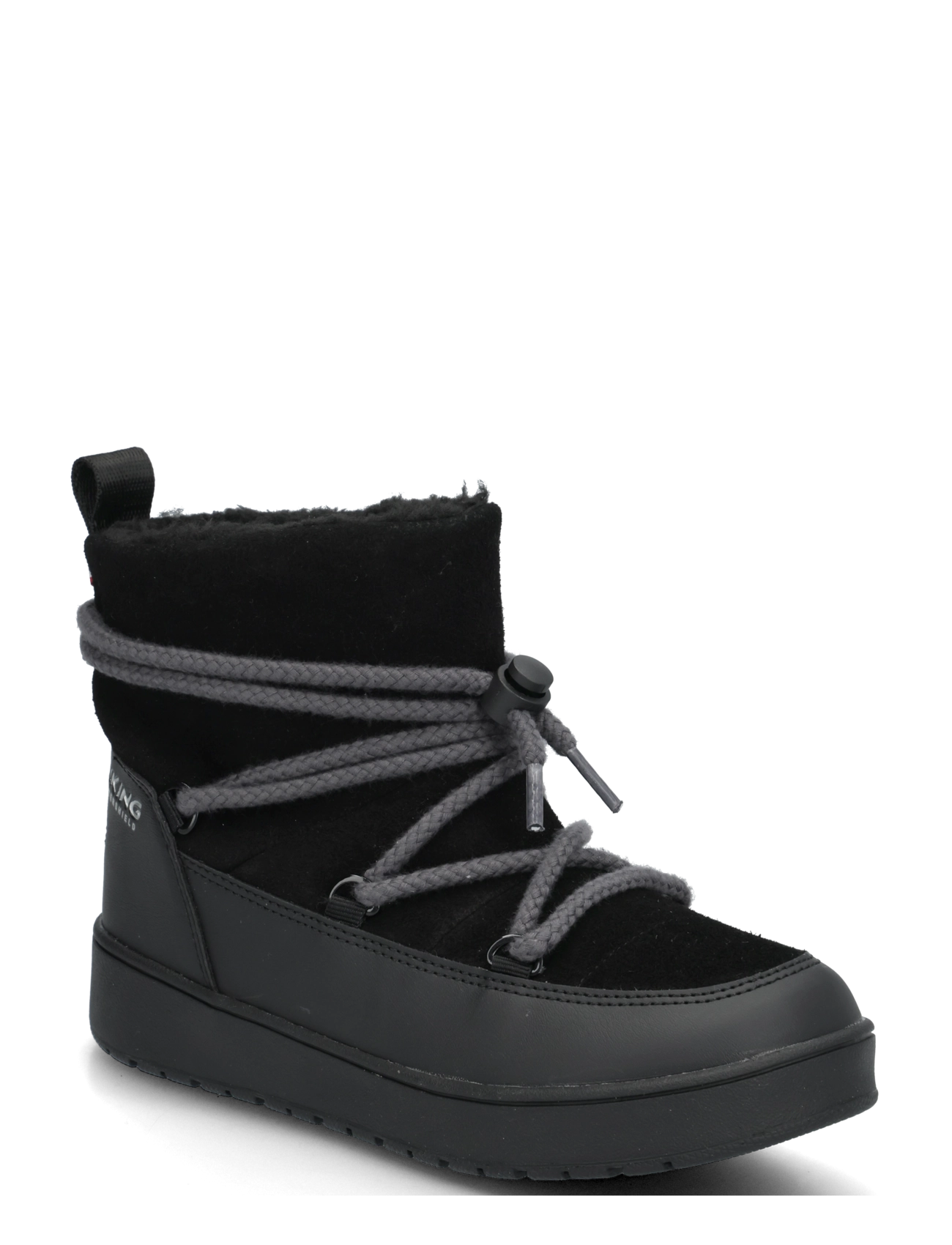 Viking Snowcord Warm Wp, 40, Winter Boots, Schwarz - Boots W. Laces, Kinder