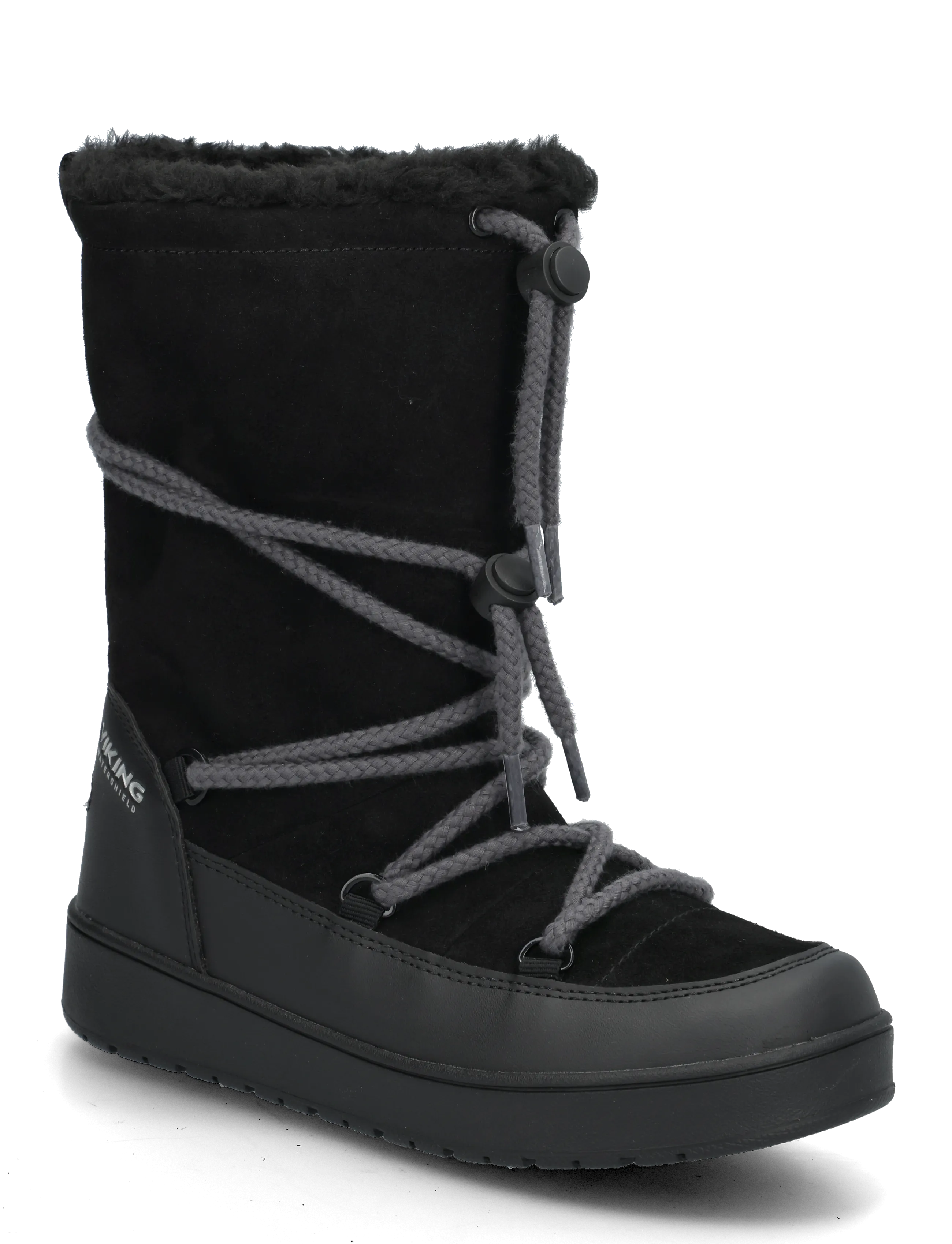 Viking Snowcord Tall Warm WP - Vis alt - BLACK / black
