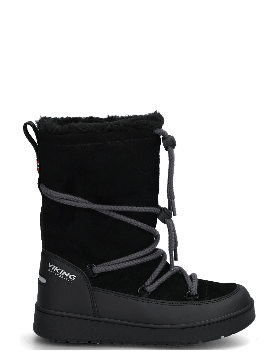 Viking - Snowcord Tall Warm WP - skor - black - 2
