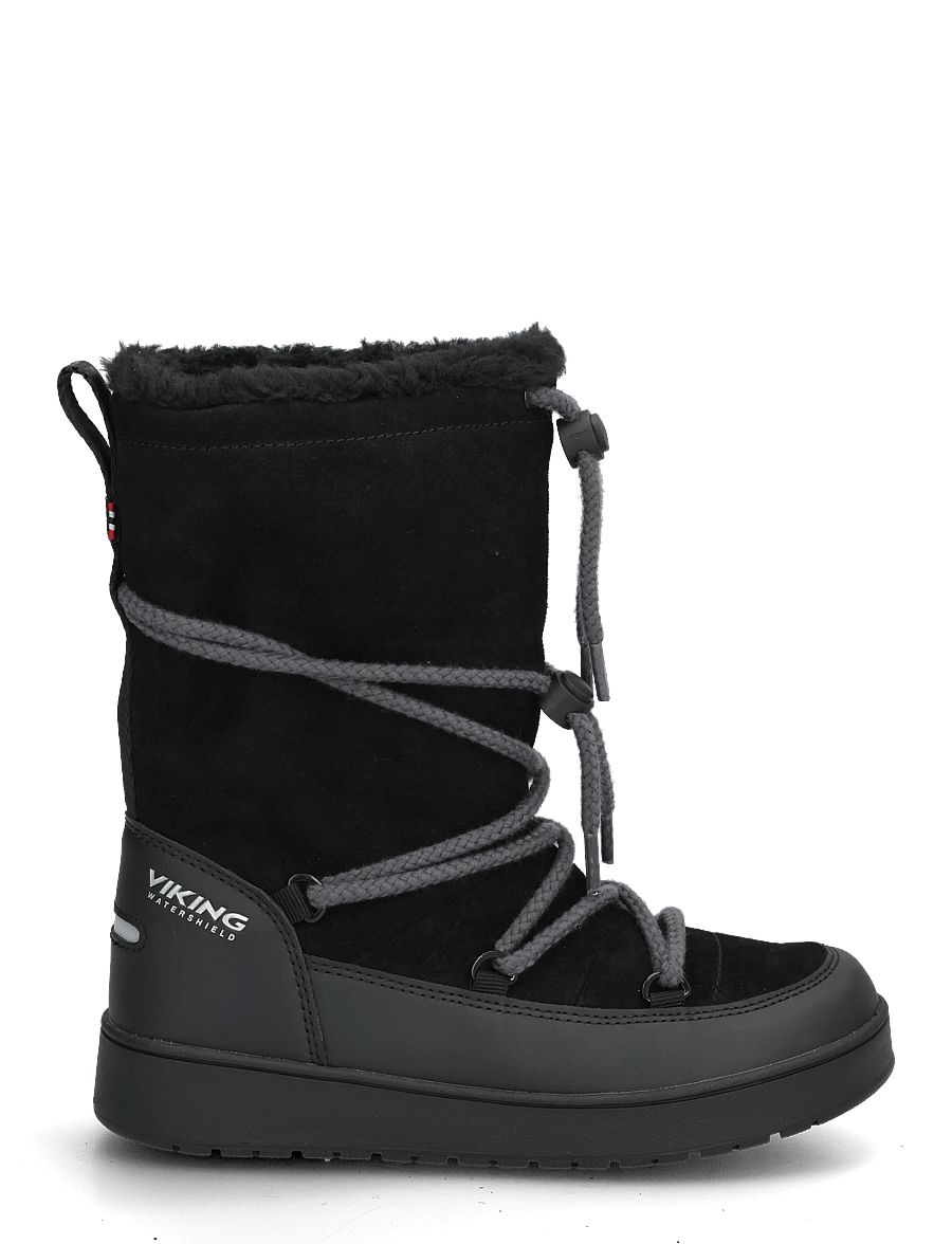 Viking - Snowcord Tall Warm WP - sko - black - 2