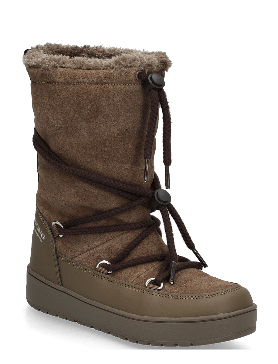 Viking - Snowcord Tall Warm WP - schuhe - brown - 0
