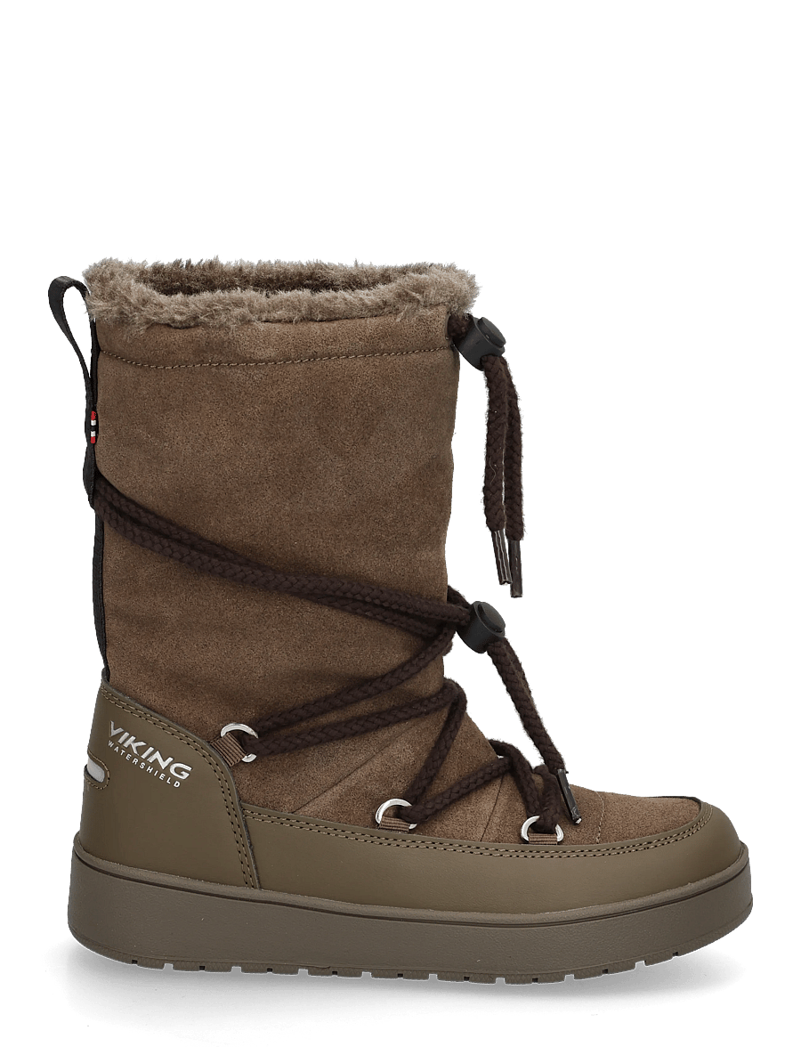 Viking - Snowcord Tall Warm WP - skor - brown - 2